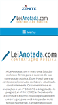 Mobile Screenshot of leianotada.com